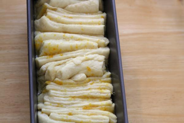 citrus pull apart bread